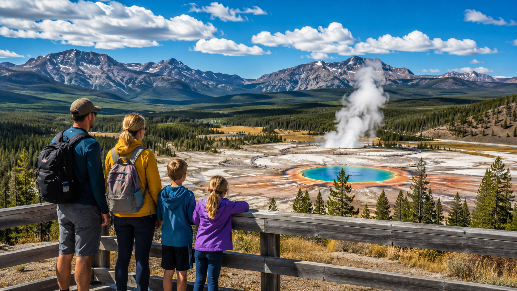Best Places to Travel With Kids Yellowstone National Park